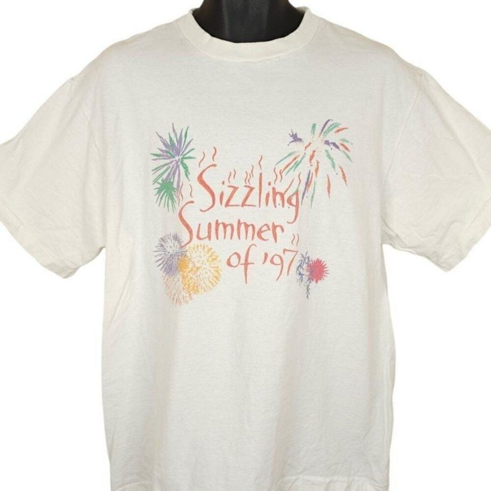 Vintage Foxwoods Casino T Shirt Mens Size XL White 90s Mashantucket Made In USA